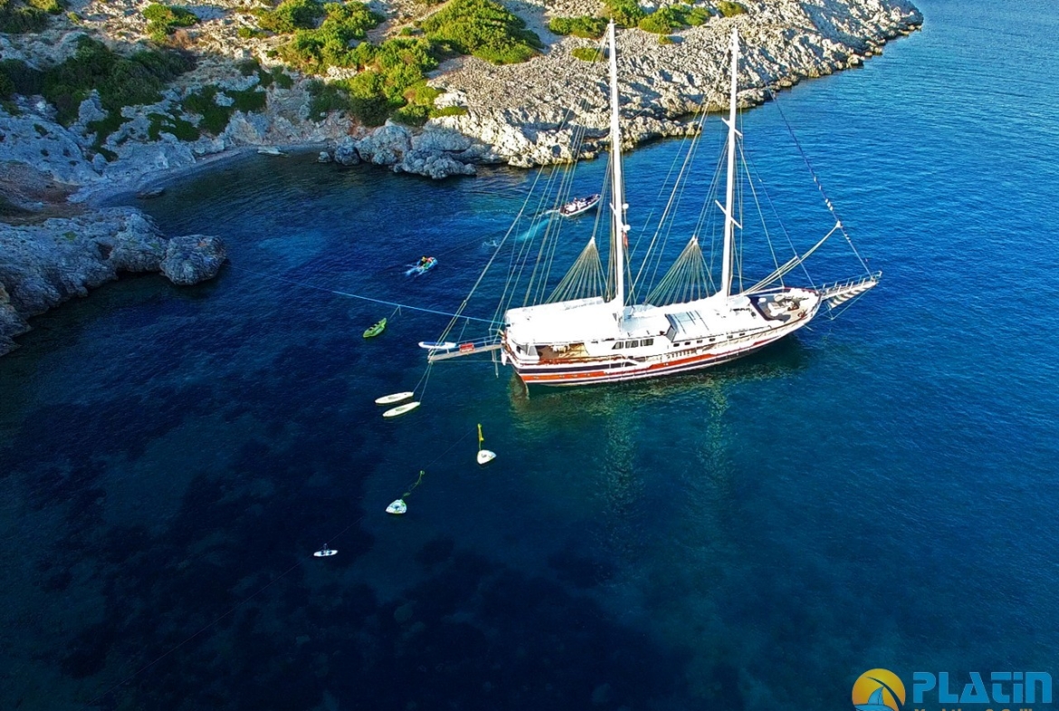 Gulet Kanaryam Luxury Yacht - Yacht Charter Turkey