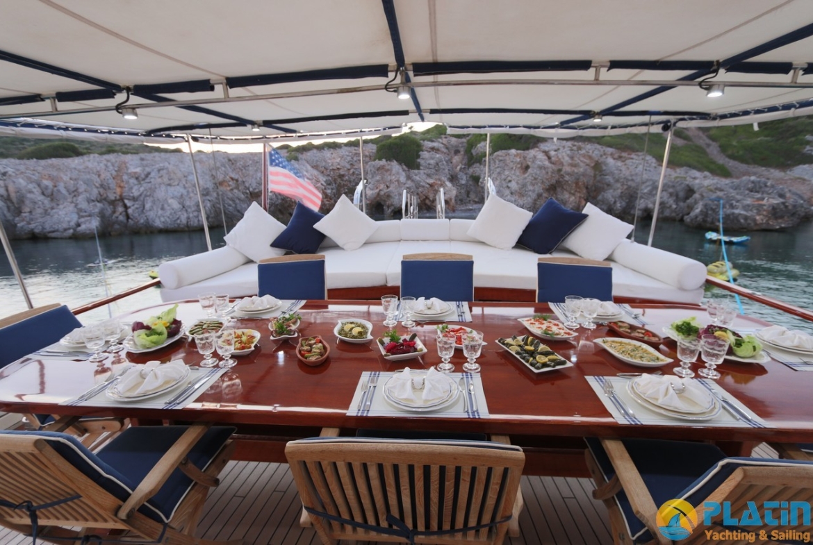 Gulet Kanaryam Luxury Yacht - Yacht Charter Turkey