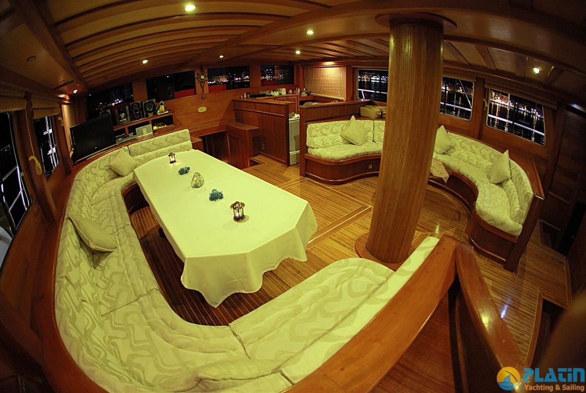 Junior Orcun Gulet Yacht Charter 8 Cabins AC 32 M Yacht Charter Turkey