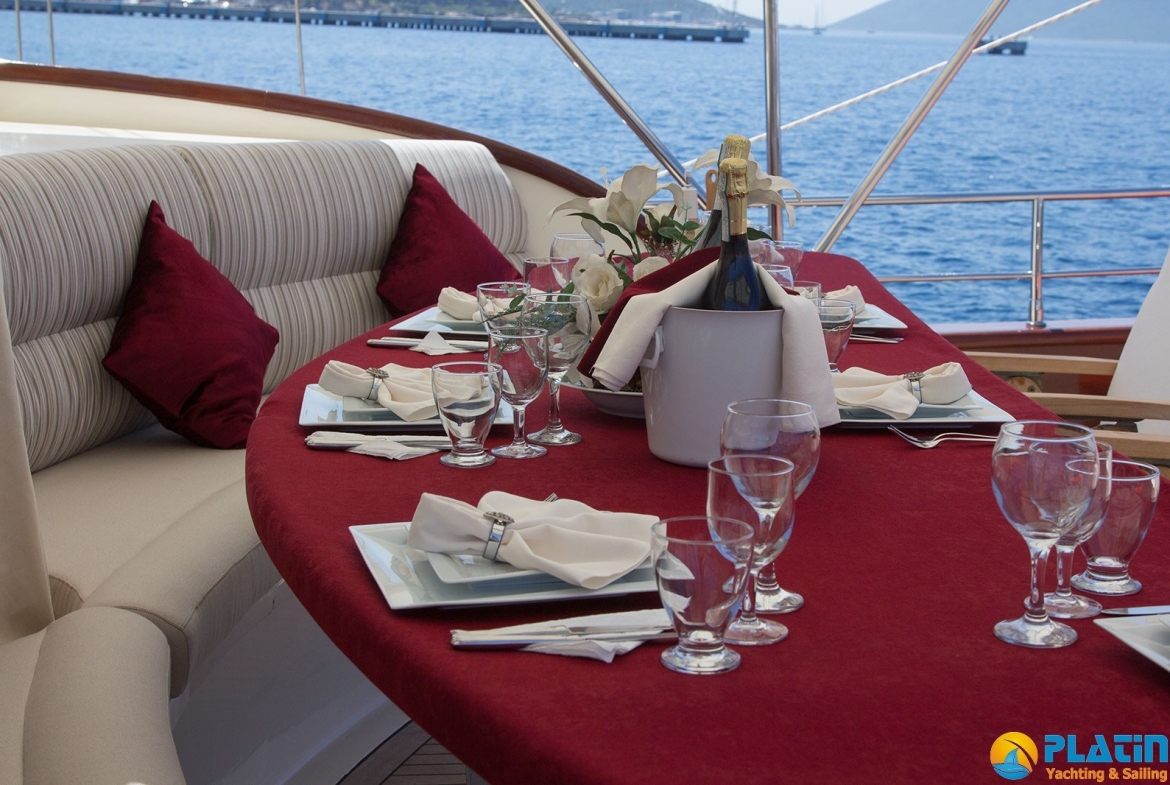 Berrak Su Gulet Yach Charter in Bodrum Marmaris Turkey Greece Island