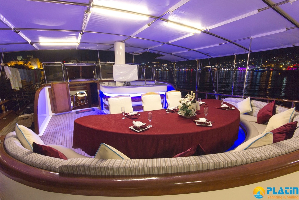 Berrak Su Gulet Yach Charter in Bodrum Marmaris Turkey Greece Island