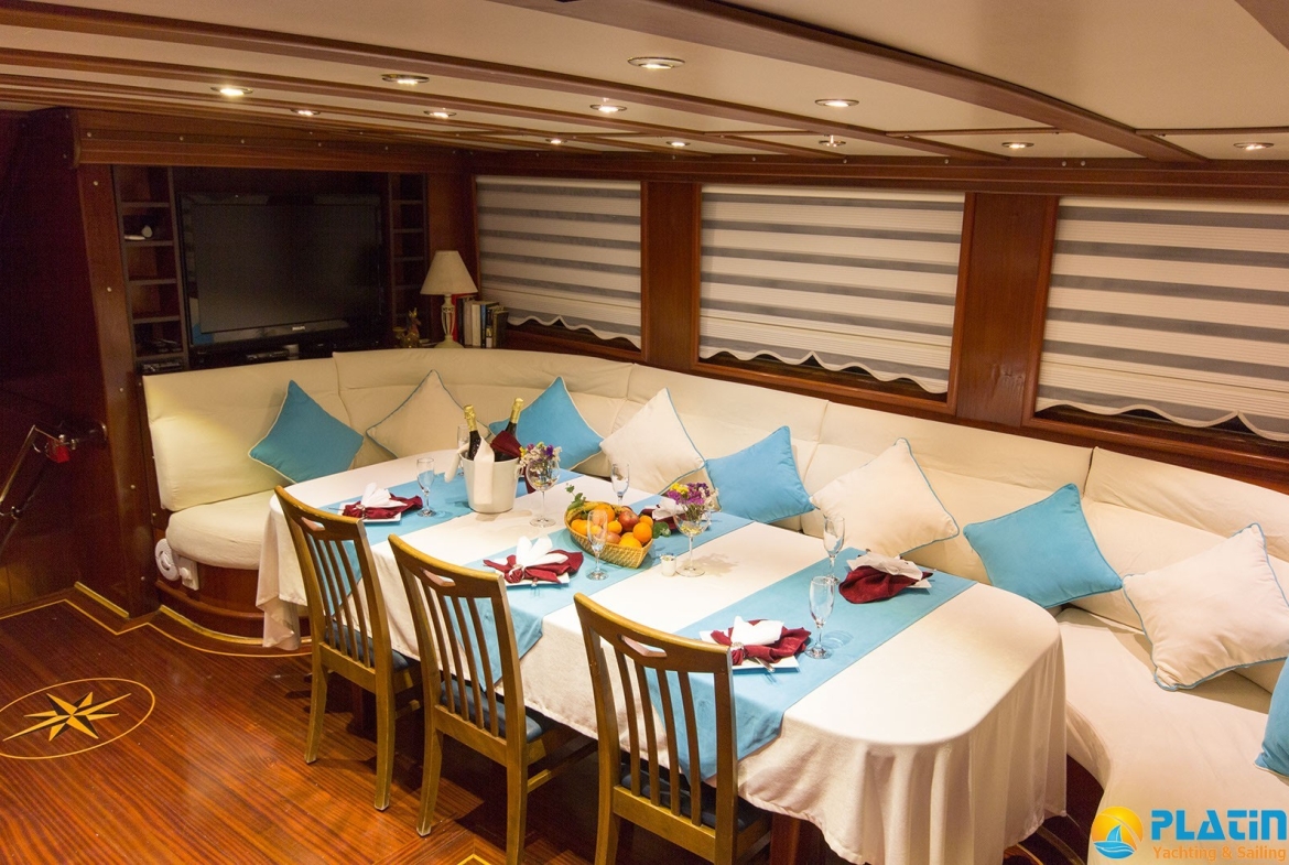 Berrak Su Gulet Yach Charter in Bodrum Marmaris Turkey Greece Island