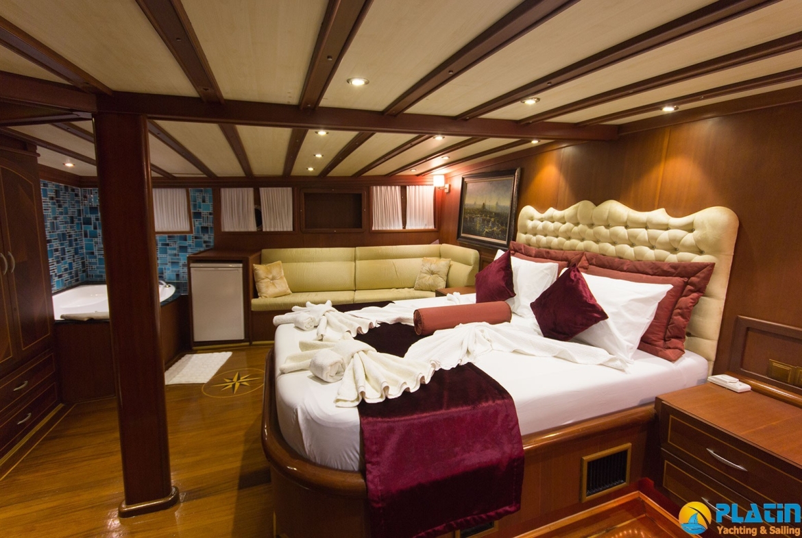 Berrak Su Gulet Yach Charter in Bodrum Marmaris Turkey Greece Island