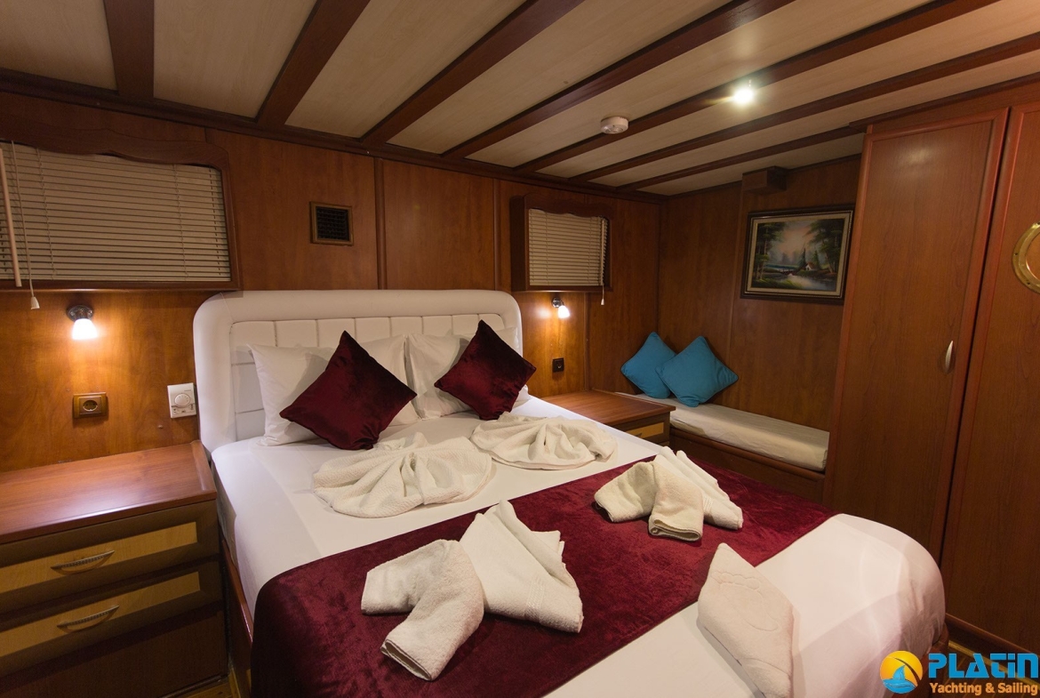 Berrak Su Gulet Yach Charter in Bodrum Marmaris Turkey Greece Island