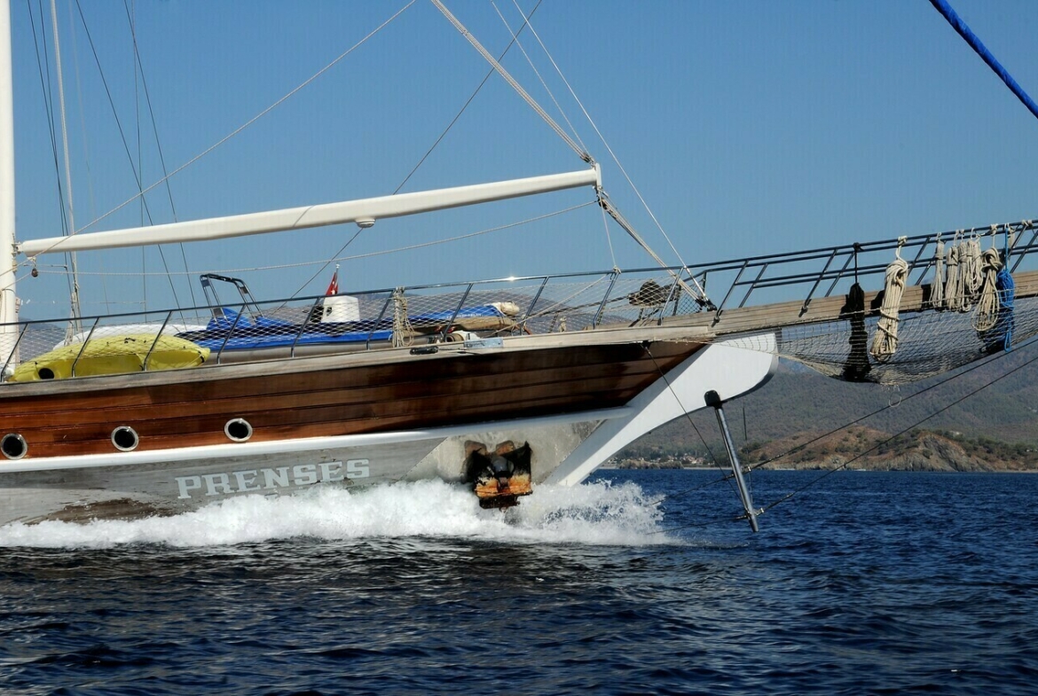 Crewed Yacht Charter with Prenses Selin Gulet Turkey