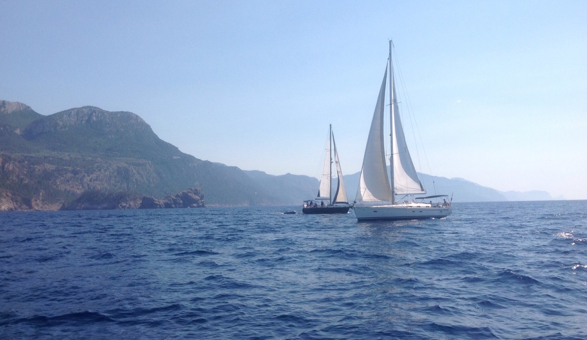 sailing aboat
