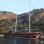 semercioglu gulet yacht 40 meters 10 cabins 20 passanger gulet Fethiye Marmaris bodrum Turkey